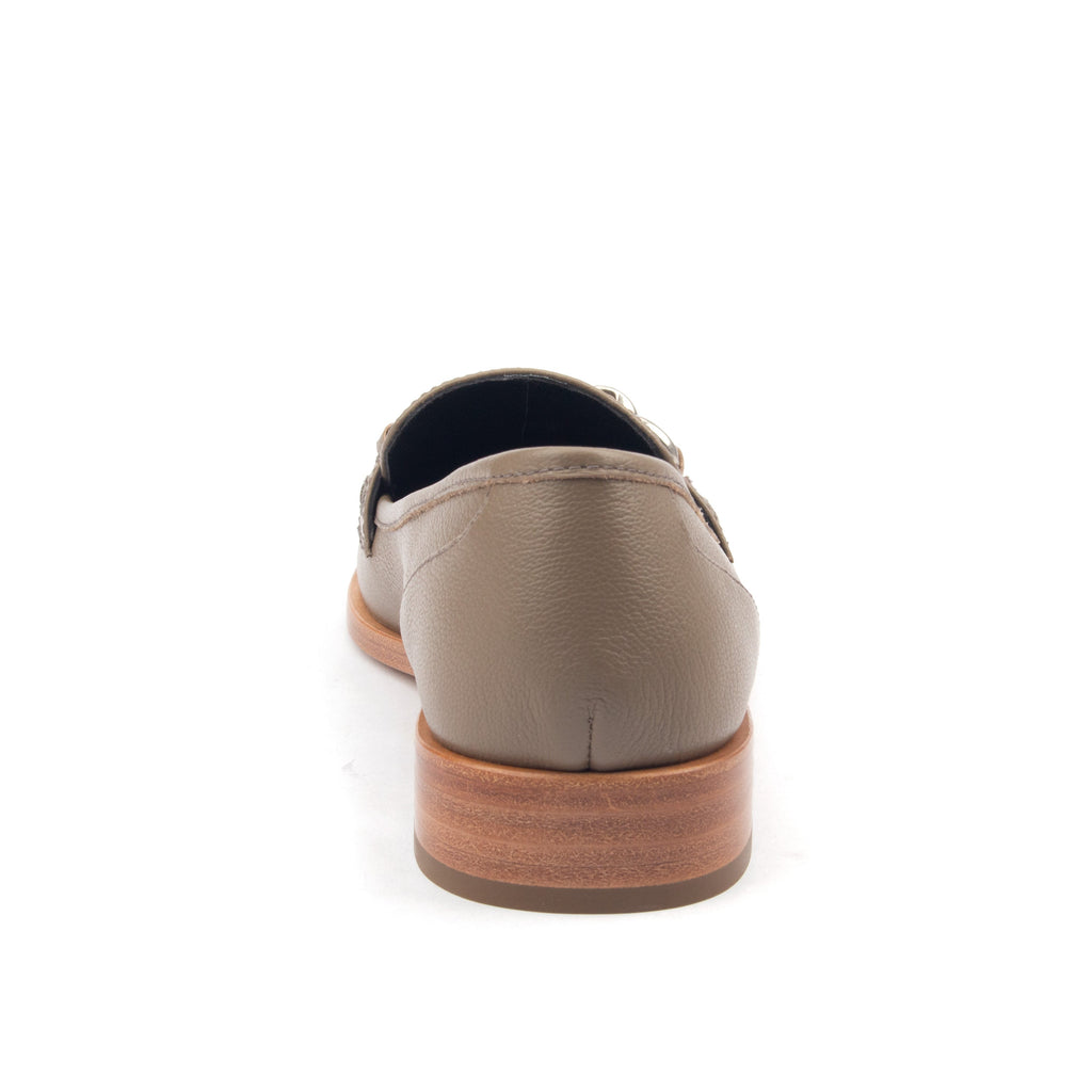 AMERICAS AVE – Croc-Print &amp; Smooth Leather Loafers