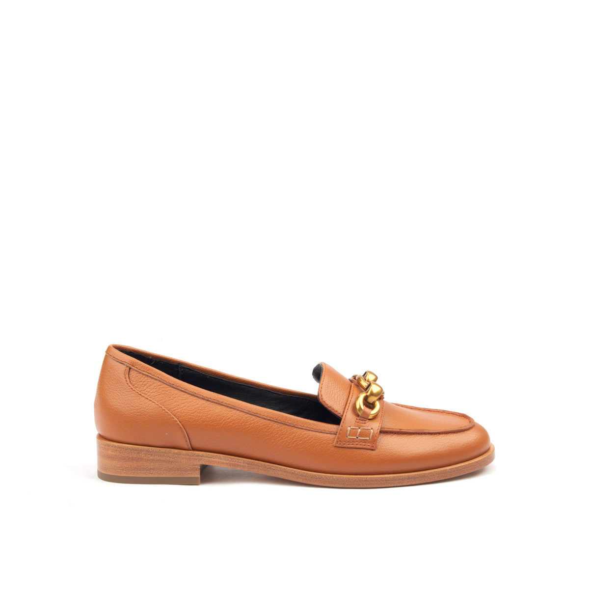 AMERICAS AVE – Croc-Print &amp; Smooth Leather Loafers