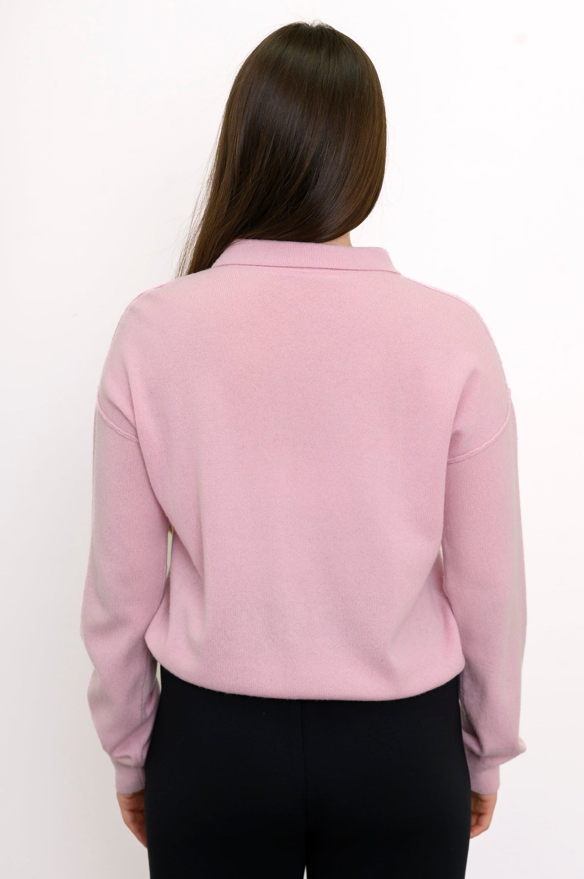 Diana Sweater, Soft Pink, Wool Cashmere