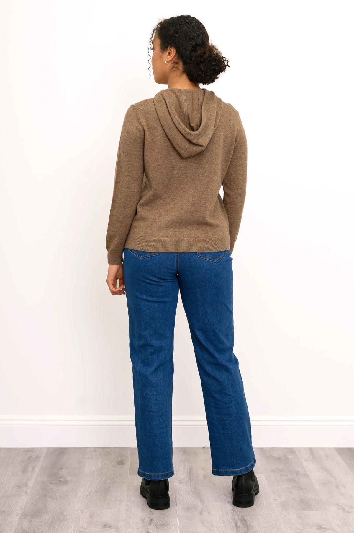 Finlay Sweater, Latte, Wool Cashmere