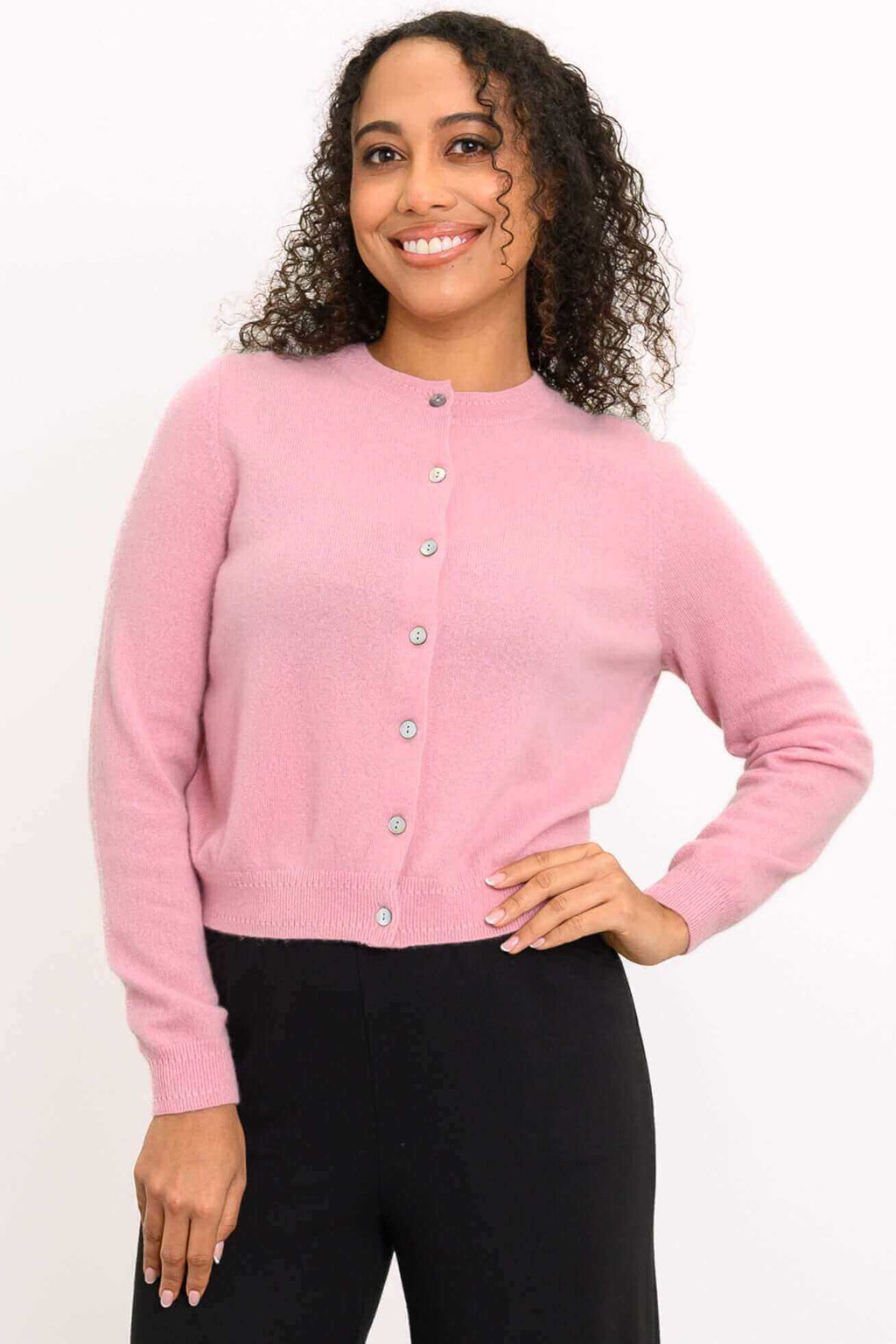 Isabella Cardigan, Rose Madder, Cashmere